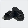 adidas Sportswear PLATFORM ADILETTE Badesandale Badelatschen schwarz 42 EU