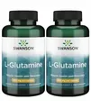 2x SWANSON L-Glutamin 500 mg, 100 Kapseln, Darm, Immunität, Gedächtnis