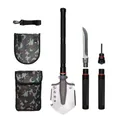 Klappspaten BW Bundeswehr Multifunktional Outdoor Spaten All-in-One Dönges