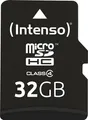 Intenso 32 GB microSDHC Karte Class 4 inkl. SD-Adapter