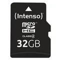 Intenso Speicherkarte microSDHC-Card Class 4, 32 GB, 1 St.