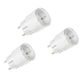 Shelly Plug S Gen3 Weiß - WLAN Smarte Steckdose, Leistungsmessung, 12A 2500W, Zeitschaltuhr, Matter-Zertifiziert Stecker, Heizung & Kühlung, Alexa & Google, Kein Hub Erforderlich (3 Stück)