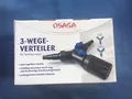 Osaga 3 Wege Y-Verteiler mit 2 x Kugelhahn Skimmer Teichpumpe Schlauch Anschluß