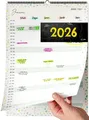 Familienplaner 2026  Familienkalender & Wandkalender 2026 für Zuhause, Büro u...