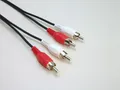 1,5 m Cinch-Kabel; RCA-Kabel; Audio Anschlusskabel; 2xCinch- auf Cinch-Stecker