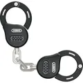 ABUS Handschellenschloss Chain Claw 10 – Fahrradschloss zur Sicherung von Fahrrad, E-Scooter und Roller – 47 cm lang – mit Zahlencode – Sch... - Schwarz