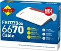 AVM FRITZ!Box 6670 Cable Router WiFi 7 Kabelmodem WLAN Mesh Zigbee Gigabit LAN