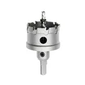 Meccion Lochsäge Hartmetall-Bohrer, Hochwertiger TCT Metall Lochsäge Bohrer für Edelstahl, Eisen, Legierung, Holz, Kunststoff (51mm)