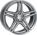 Rial M10 polar-silber 9x18 ET52.5 - LK5/112 ML66.5 Alufelge silber