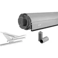 Schellenberg Rolladenpanzer Set PVC Maxi für 60 mm Stahlrohrwellen, inkl. Rolladen-Aufhängefedern, Aluminium-Endleiste und Rolladenstopper, indiv...
