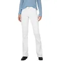 ONLY Schlagjeans ONLBLUSH MID FLARED DNM mit Stretch weiß M/32