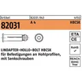Lindapter Hohlraumdübel R 82031 m.Senkschraube HBCSK 10-1 ( 50/22) A 4 (1 Stk.) (820319430100001)