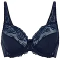 Hunkemöller Fullcup-BH Diva Non-Padded Underwired Bra blau 90