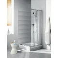 Kermi IBIZA 2000 Eckeinstieg 3-teilig Gleittüren - Halbteil I2 ED3 1850 BV: 720-742 Silber Mattglanz ESG klar Clean