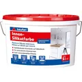 baufan Innen-Silikatfarbe 5,0 l Wandfarbe Innenfarbe auf Silikatbasis Weiß