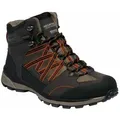 Regatta Samaris II wasserdichte mittelhohe Wanderschuhe, Schwarz 45 EU - Schwarz - 45