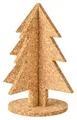 Kork Weihnachtsbaum | Tannenbaum aus Presskork zum Zusammenstecken | Tischdeko & Geschenkartikel | Weihnachts- und Adventsdekoration | 12.5 cm Höhe | Ideal für Tische und Adventskränze