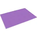 Bodenmatte Puzzlematte UNO (24 Teile), lila einfarbig