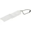Ewanto Keychain For 2 Hearing Aid Batteries 10 13 312 675 Plastic Battery Box For Two Button Cells Up To 12mm X 6mm X H Ha-07