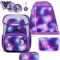 Belmil Schulranzen Set MAXI 2026 Shining Fairy (Motiv: Fee) für Mädchen ab 1. Klasse Grundschule Einschulung - Lila
