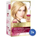 3x Bundle L’Oréal Paris Excellence Crème Sehr Helles Blond 9