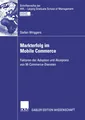 Markterfolg im Mobile Commerce | Buch | 9783835000919