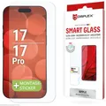 Displex Displayschutzfolie Smart Glass, 9H, für Apple iPhone 17/17 Pro, aus Kunststoff