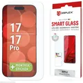 DISPLEX Smart Glass für Apple iPhone 17/17 Pro Displayfolie