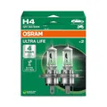 Osram ULTRA LIFE, H4, halogen headlight lamps, Hanging folding box (2 lamps)