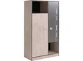 Parisot Kleiderschrank 2-türig "Fabric" Esche-grau