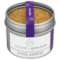 Zauber der Gewürze Gyros Gewürz - griechische Gewürzmischung für Gyros & Souvlaki, Premium-Qualität in wiederverschließbarer Aroma-Dose, 50 g