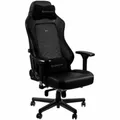 noblechairs Hero Gamingstuhl 150 kg Belastbarkeit - PU-Kunstleder PC Gaming Stuhl Stoff Bürostuhl Ergonomisch - Gaming Sessel mit Kissen, Schreibtischstuhl Gaming Schwarz
