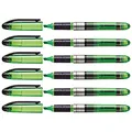 STABILO 6 Textmarker NAVIGATOR Taschenmarker, abgeschrägt, Grün