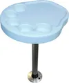 Kunststoff Tisch Satz mit Aluminium Tischbein & Fuß : Palm 450 x 390mm
