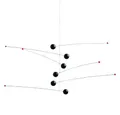 Flensted Mobiles Dekoobjekt Mobile Futura Schwarz (Klein)