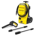 Kärcher Hochdruckreiniger K 4 Classic, 130 bar, 420 l/h, mit Teleskopgriff - Gelb