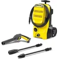 Hochdruckreiniger Kärcher K 4 Classic: 130 Bar, Kompakter, Transportabler Reiniger Mit Teleskopgriff Für Mittelstarken Schmutz – Inkl. Quick Connect, 6m Schlauch, Vario Power