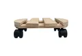 Hossi's Wholesale Pflanzenroller Pflanzenroller Rund 30cm 120kg Blumentopf Untersetzer Rollbrett Wagen