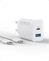 Anker 20W USB C Ladegerät, iPad Netzteil, USB-Schnellladenetzteil, iPad Ladegerät, Kompatibel mit iPhone 17/16/15 Series (mit 150cm USB-C Kabel)