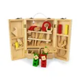 Werkzeugkasten Holz | Kinderwerkzeugkasten | Kinderspielzeug