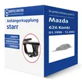 G.D.W. Anhängerkupplung starr für MAZDA 626 Kombi V Typ GW AHK