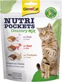 GimCat Nutri Pockets Country Mix Katzensnack knusprig cremige Füllung 150g