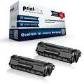 2x Print-Klex XXL Tonerkartuschen kompatibel für HP LaserJet M1212 nf MFP M1213 nf MFP M1214 nfh MFP M1216 nfh MFP M1217 nfw MFP M1218 nfs MFP M1219 nfs MFP P1002 CE285A HP85A - XT Line Serie