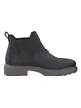 Paul Green Leder-Chelsea-Boots in Anthrazit, Größe 37,5, schwarz/grau, Damen