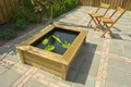 Ubbink Quadro Wood II Holzumrandung für Victoria Quadro 6