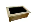 Ubbink Quadro Wood II - kesseldruckimprägnierte Holzumrandung (28mm), FSC, für V