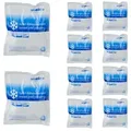 Relaxdays Kühlpack zum Knicken Set Weiß,Blau