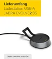 Jabra Evolve2 85 USB-A Deskstand Charging Stand Ladestation Schwarz 14207-65