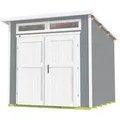 weka Gartenhaus 264 Gr. 2, 21 mm, grau, BxT: 263x285 cm grau