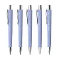 Faber-Castell 205271 - Kugelschreiber Poly Ball Pale Iris, 5 Stück, mit auswechselbarer XB Mine, dokumentenecht